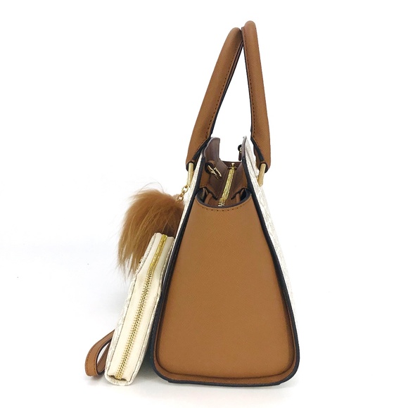 3PCS Michael Kors Selma Stud Satchel Wallet Charms - Picture 3 of 8